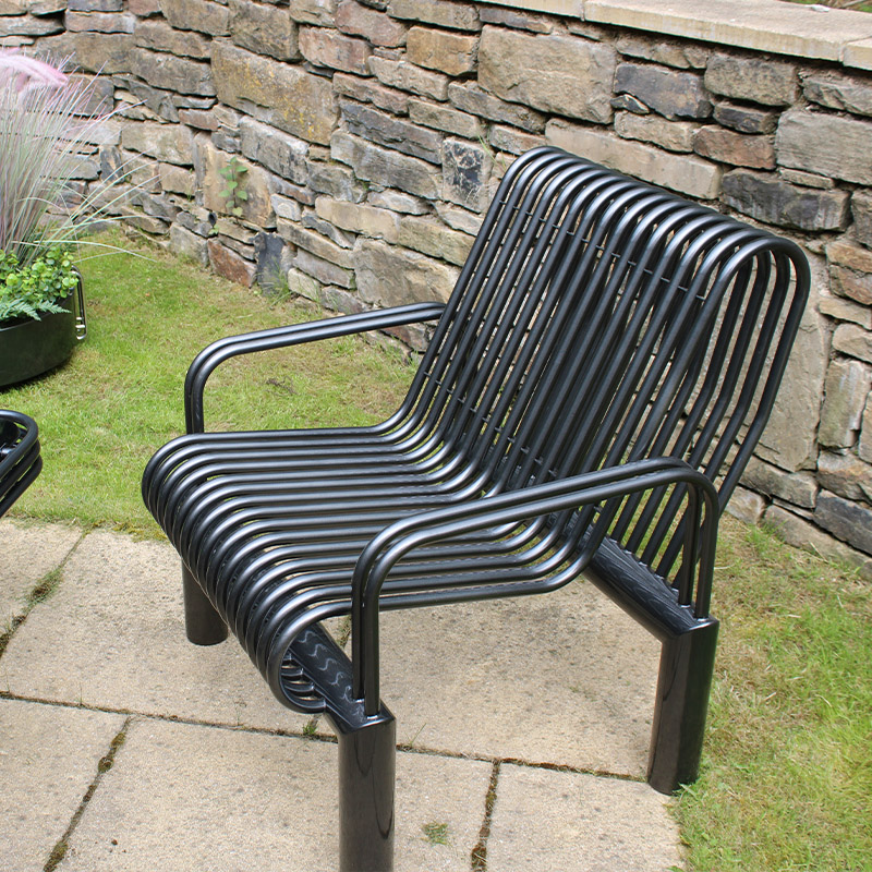 Bespoke metal 2024 garden furniture